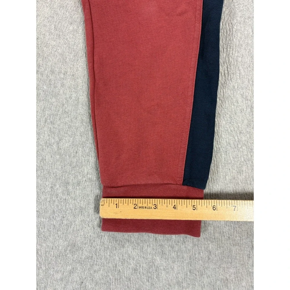 Nike 2 Tone Athletic Fit Tech Jogger Sweatpants (Men's Large) Red/Blue